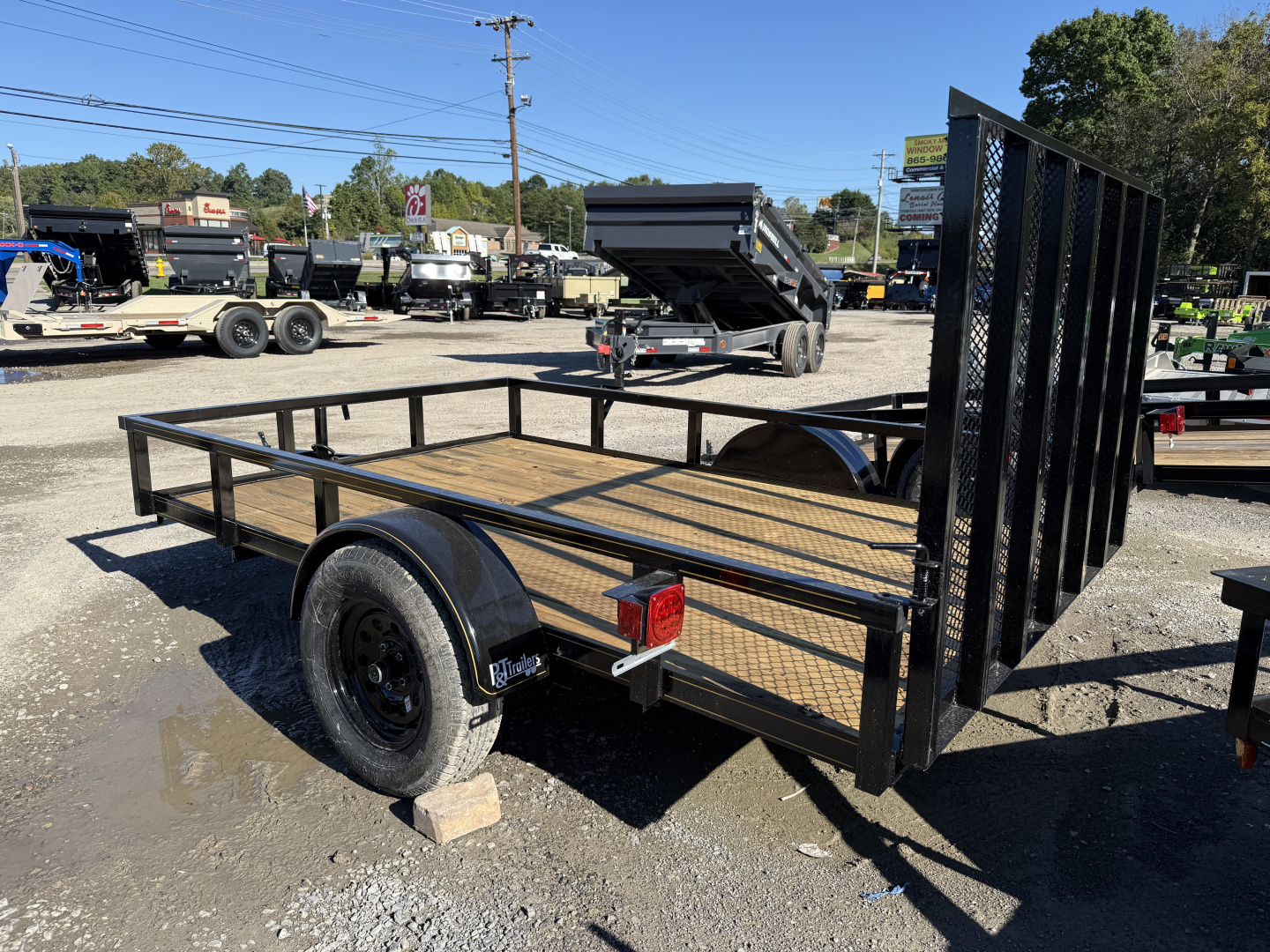 New 2026 P & T Trailers 6X10 AFG TUBE Utility Trailer