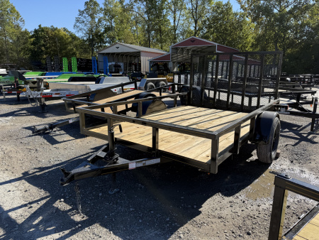 New 2026 P & T Trailers 6X10 AFG TUBE Utility Trailer