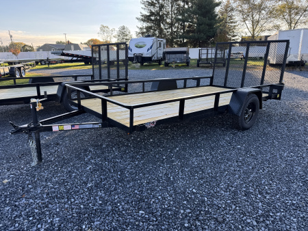 New 2026 MCT MFG 6'4 x14' Landscape Trailer