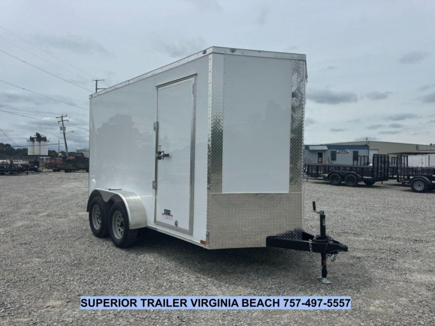New 2026 Anvil 6X12 7K w/ Ramp Door Cargo / Enclosed Trailer