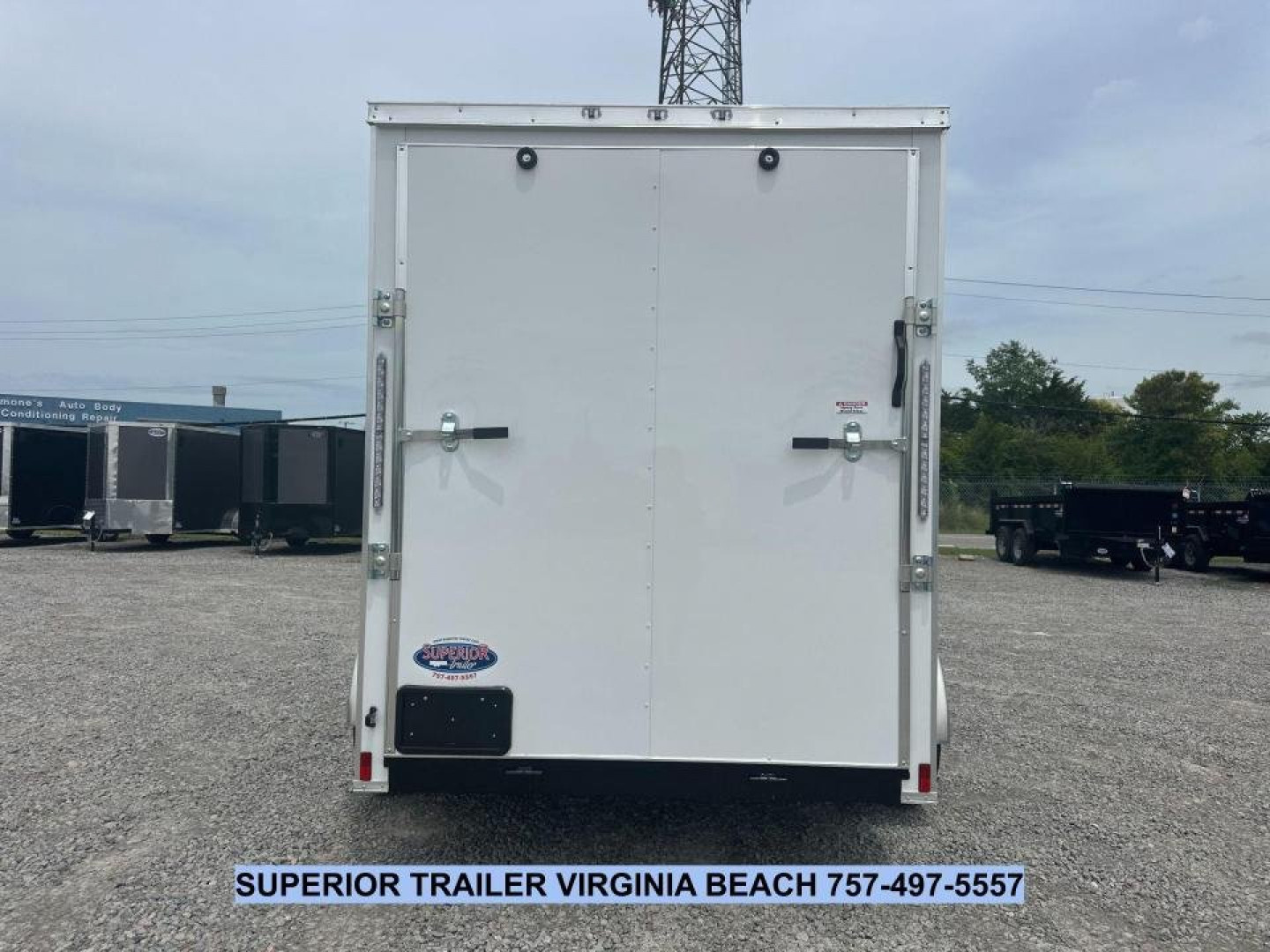 New 2026 Anvil 6X12 7K w/ Ramp Door Cargo / Enclosed Trailer