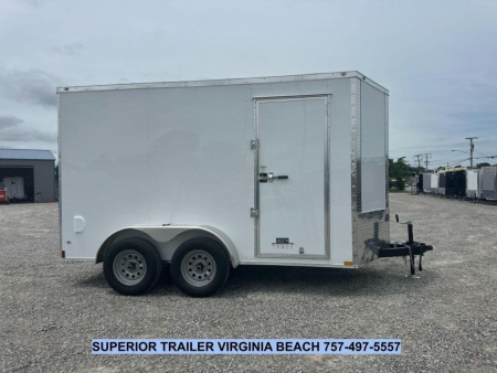 New 2026 Anvil 6X12 7K w/ Ramp Door Cargo / Enclosed Trailer