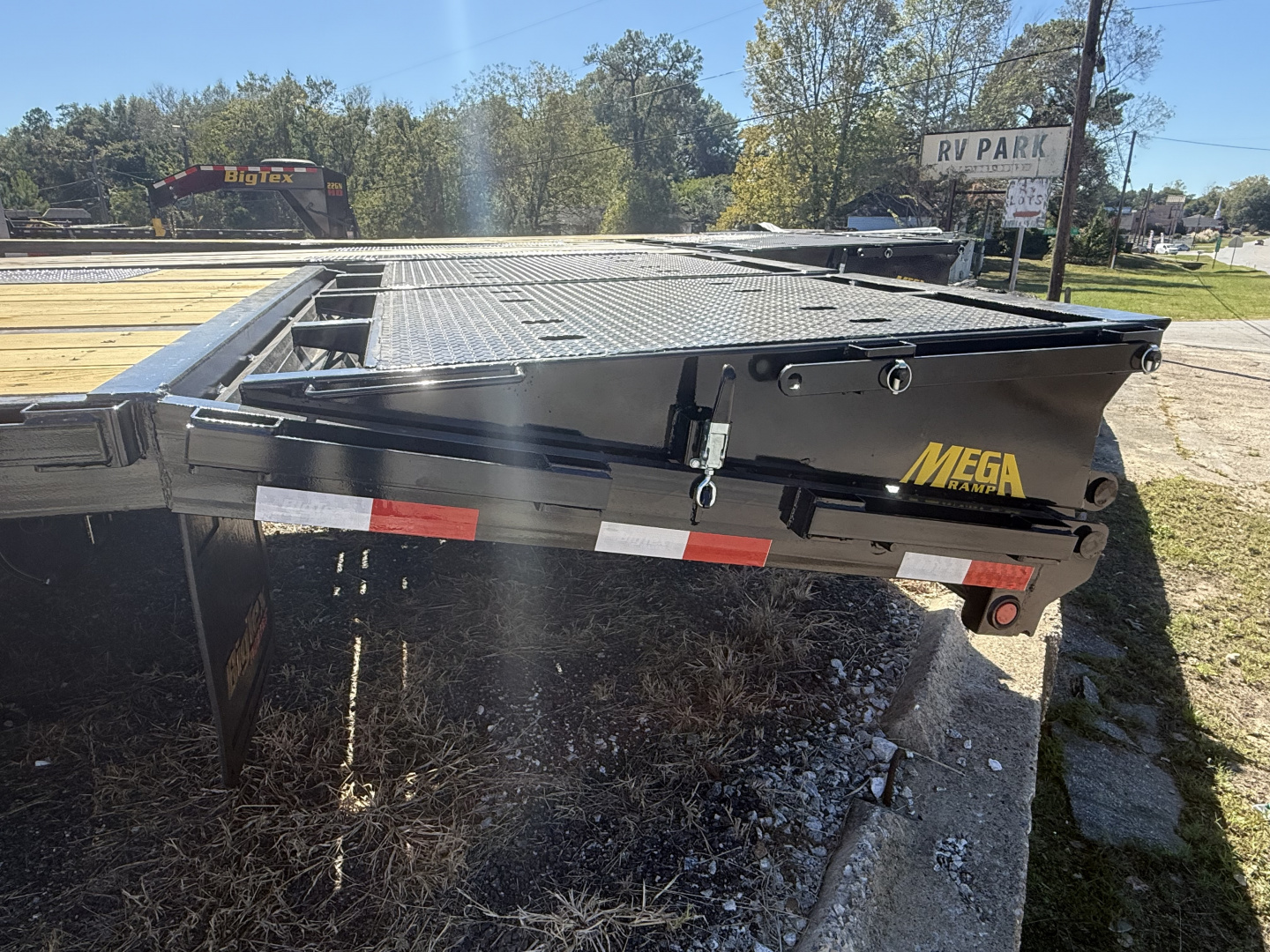 New 2026 Big Tex Trailers 25GN-30D5A-MRBK Flatbed Trailer