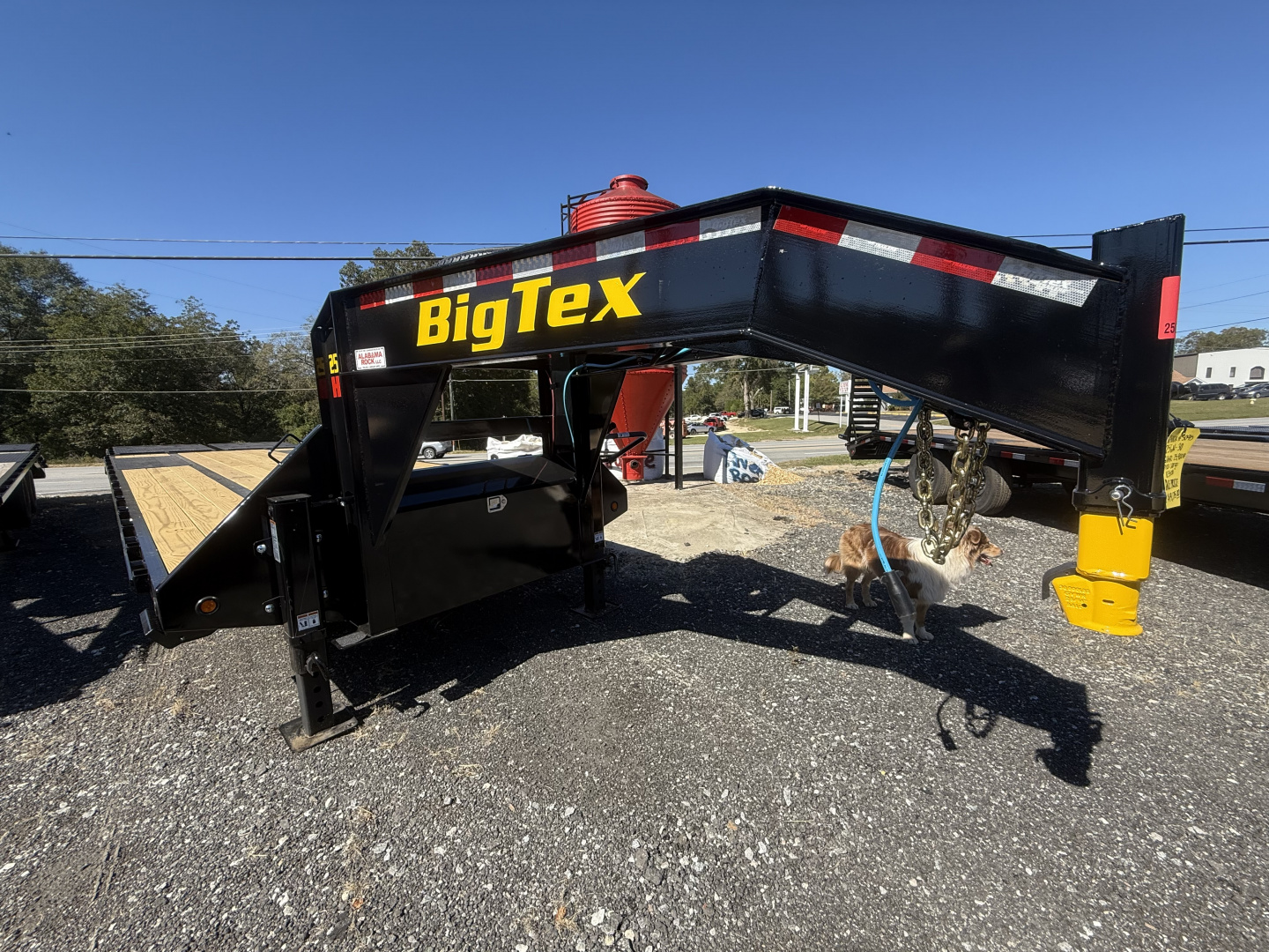 New 2026 Big Tex Trailers 25GN-30D5A-MRBK Flatbed Trailer