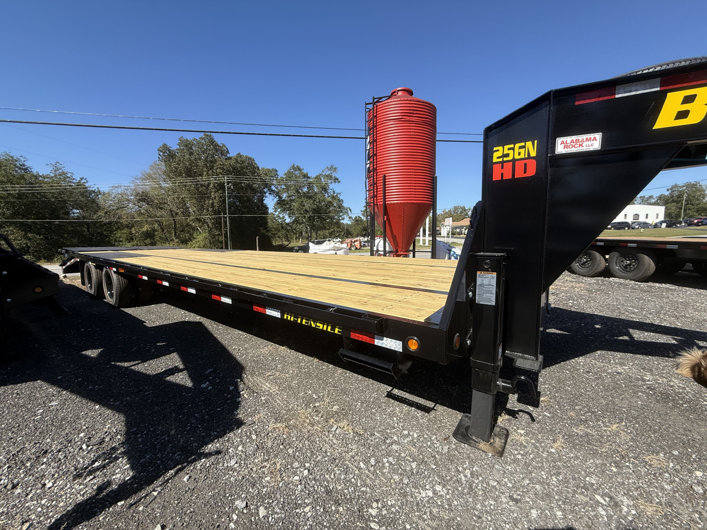 New 2026 Big Tex Trailers 25GN-30D5A-MRBK Flatbed Trailer