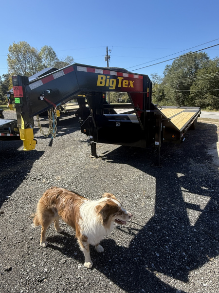 New 2026 Big Tex Trailers 25GN-30D5A-MRBK Flatbed Trailer