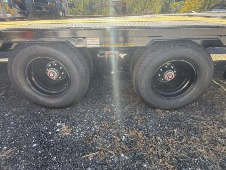 New 2026 Big Tex Trailers 25GN-30D5A-MRBK Flatbed Trailer