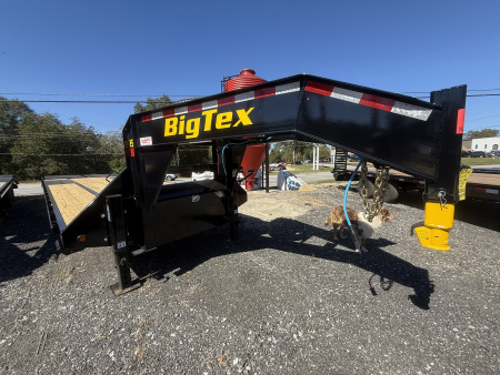New 2026 Big Tex Trailers 25GN-30D5A-MRBK Flatbed Trailer