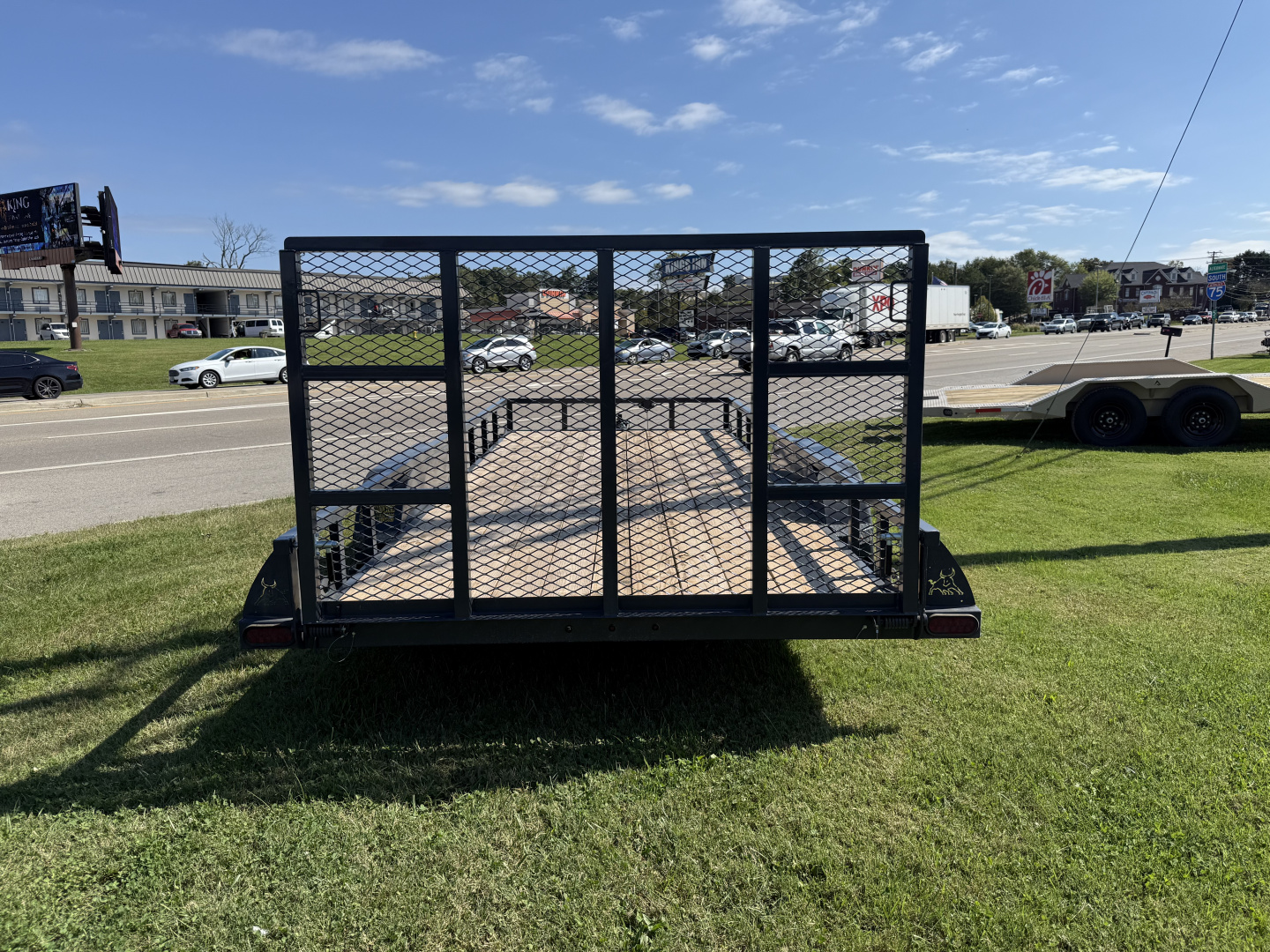 New 2026 Iron Bull UTB 83X18 7K UTILITY, FOLD FLAT GATE Utility Trailer