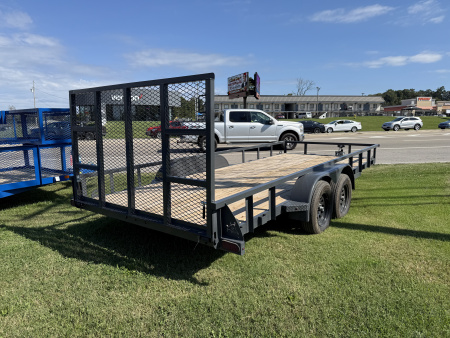 New 2026 Iron Bull UTB 83X18 7K UTILITY, FOLD FLAT GATE Utility Trailer