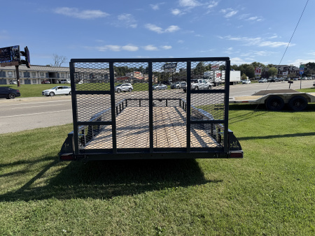 New 2026 Iron Bull UTB 83X18 7K UTILITY, FOLD FLAT GATE Utility Trailer