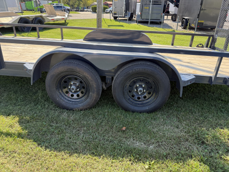 New 2026 Iron Bull UTB 83X18 7K UTILITY, FOLD FLAT GATE Utility Trailer