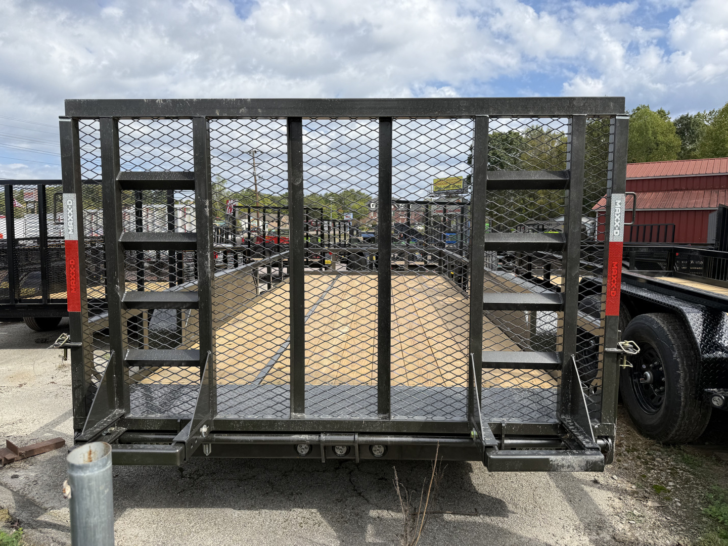 New 2026 MAXX-D U4X 10K 83X18 4' GATE Utility Trailer