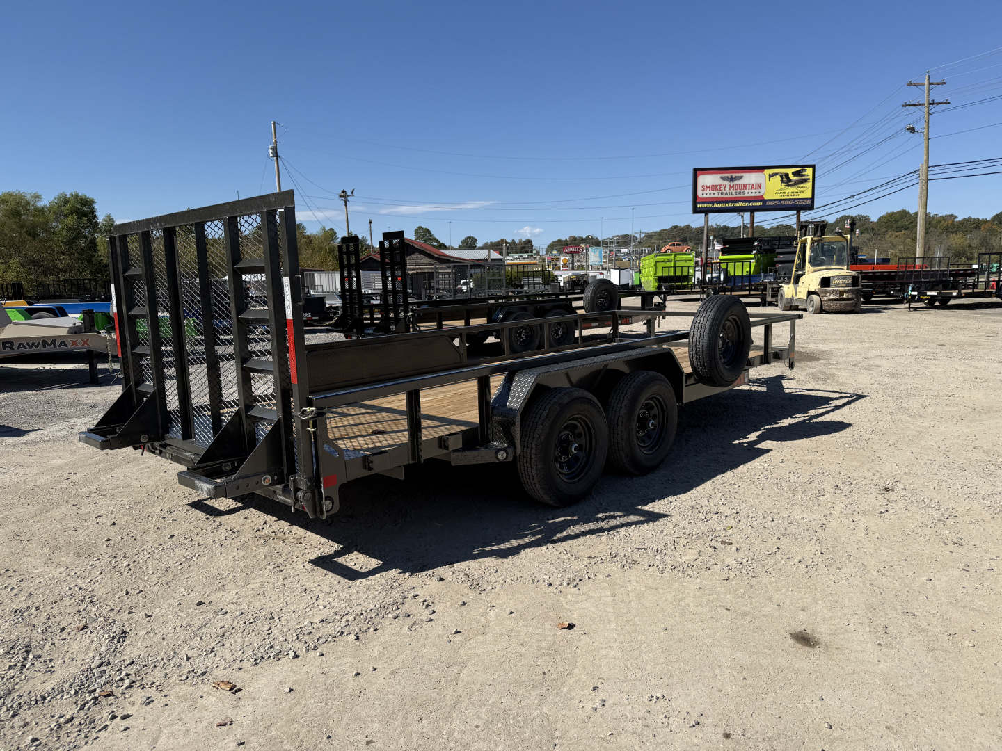 New 2026 MAXX-D U4X 10K 83X18 4' GATE Utility Trailer
