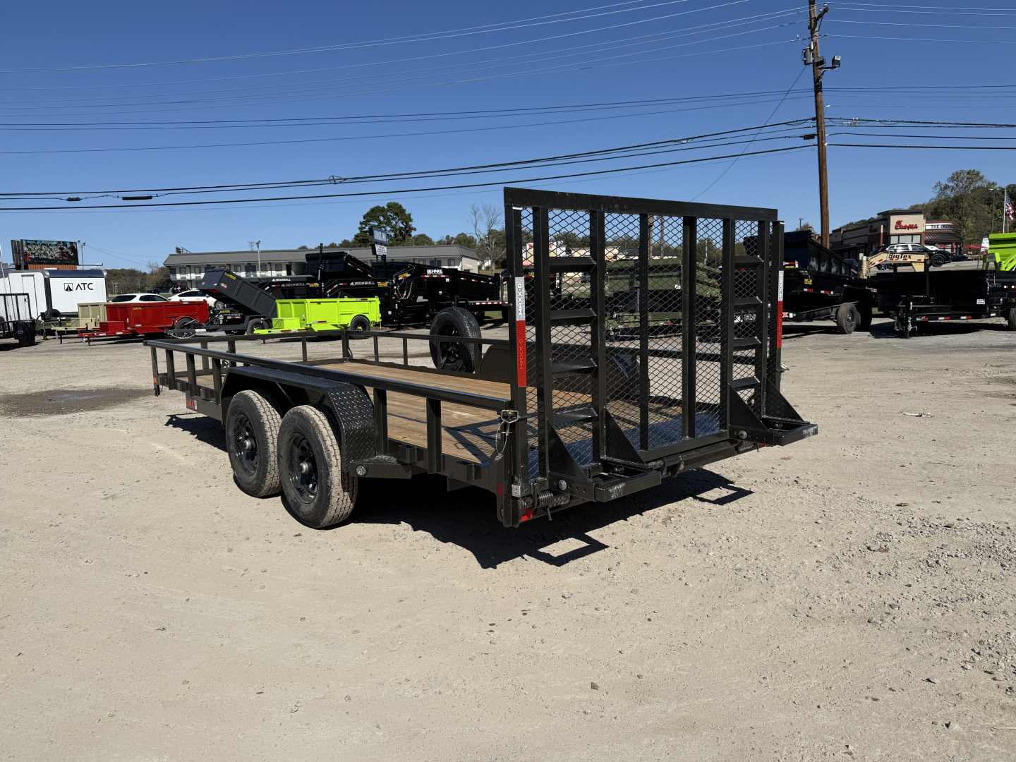 New 2026 MAXX-D U4X 10K 83X18 4' GATE Utility Trailer