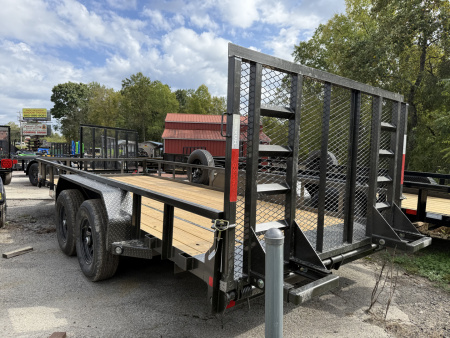 New 2026 MAXX-D U4X 10K 83X18 4' GATE Utility Trailer