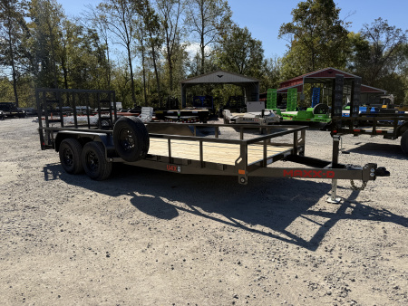 New 2026 MAXX-D U4X 10K 83X18 4' GATE Utility Trailer
