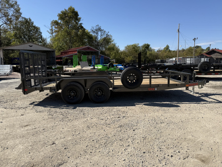 New 2026 MAXX-D U4X 10K 83X18 4' GATE Utility Trailer
