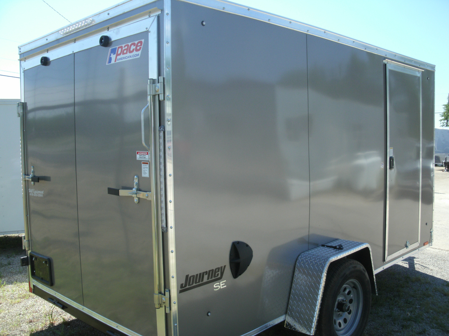 New 2026 Pace American 6 X 12 DLX Cargo / Enclosed Trailer