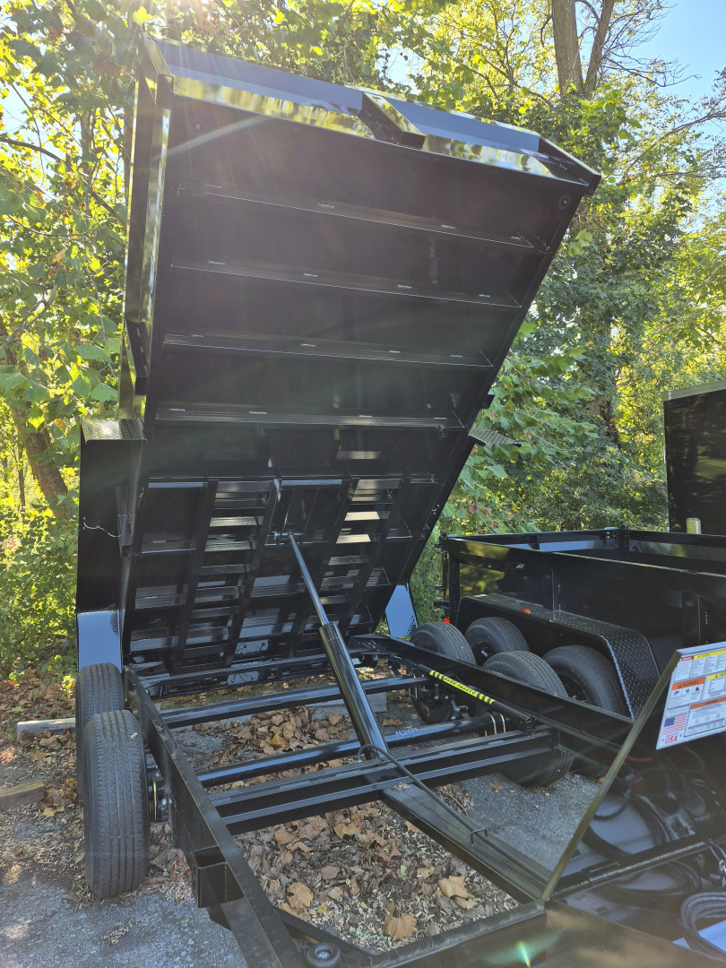 New 2026 BWISE DT10 72x12 10K Tandem Axle Dump Trailer