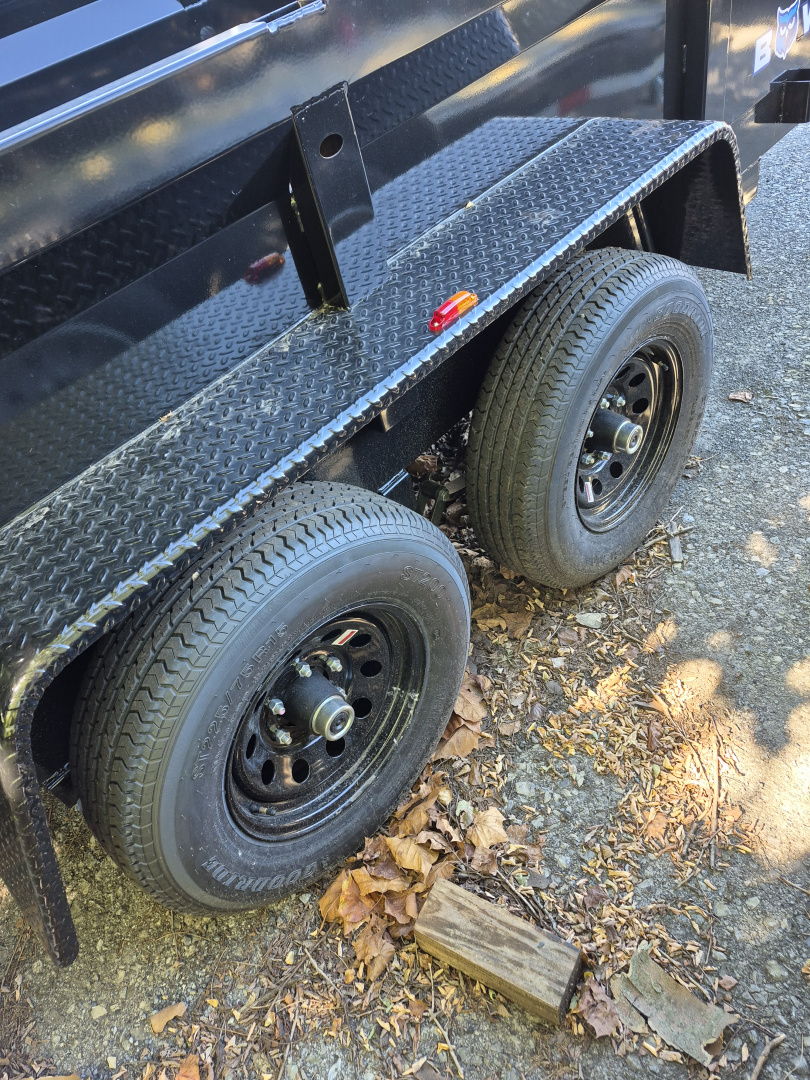 New 2026 BWISE DT10 72x12 10K Tandem Axle Dump Trailer