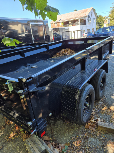 New 2026 BWISE DT10 72x12 10K Tandem Axle Dump Trailer