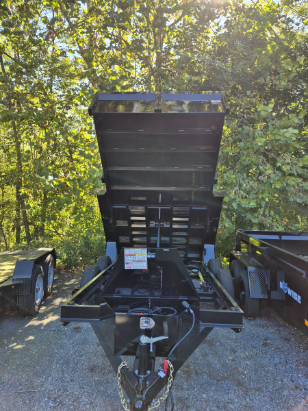 New 2026 BWISE DT10 72x12 10K Tandem Axle Dump Trailer
