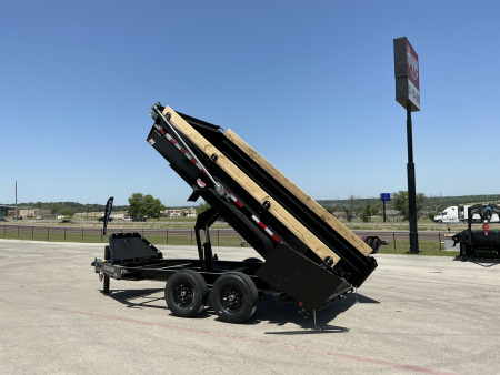 2026 PJ 83"x14' BP Tandem Axle Low Pro Dump w/ 24" Sides - DV
