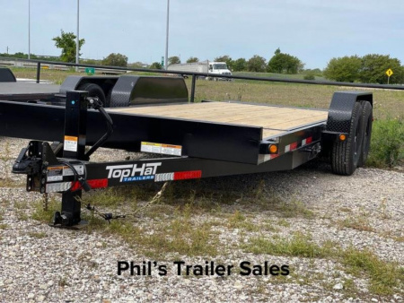 New Top Hat Trailers 83X22 TILT TRAILER Top Hat Trailers EQUIPMENT TRAILERS Equipment Trailer