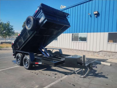 New 2025 Tru 6'x12'x2' Bumper Pull Dump Trailer 10k