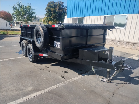 New 2025 Tru 6'x12'x2' Bumper Pull Dump Trailer 10k