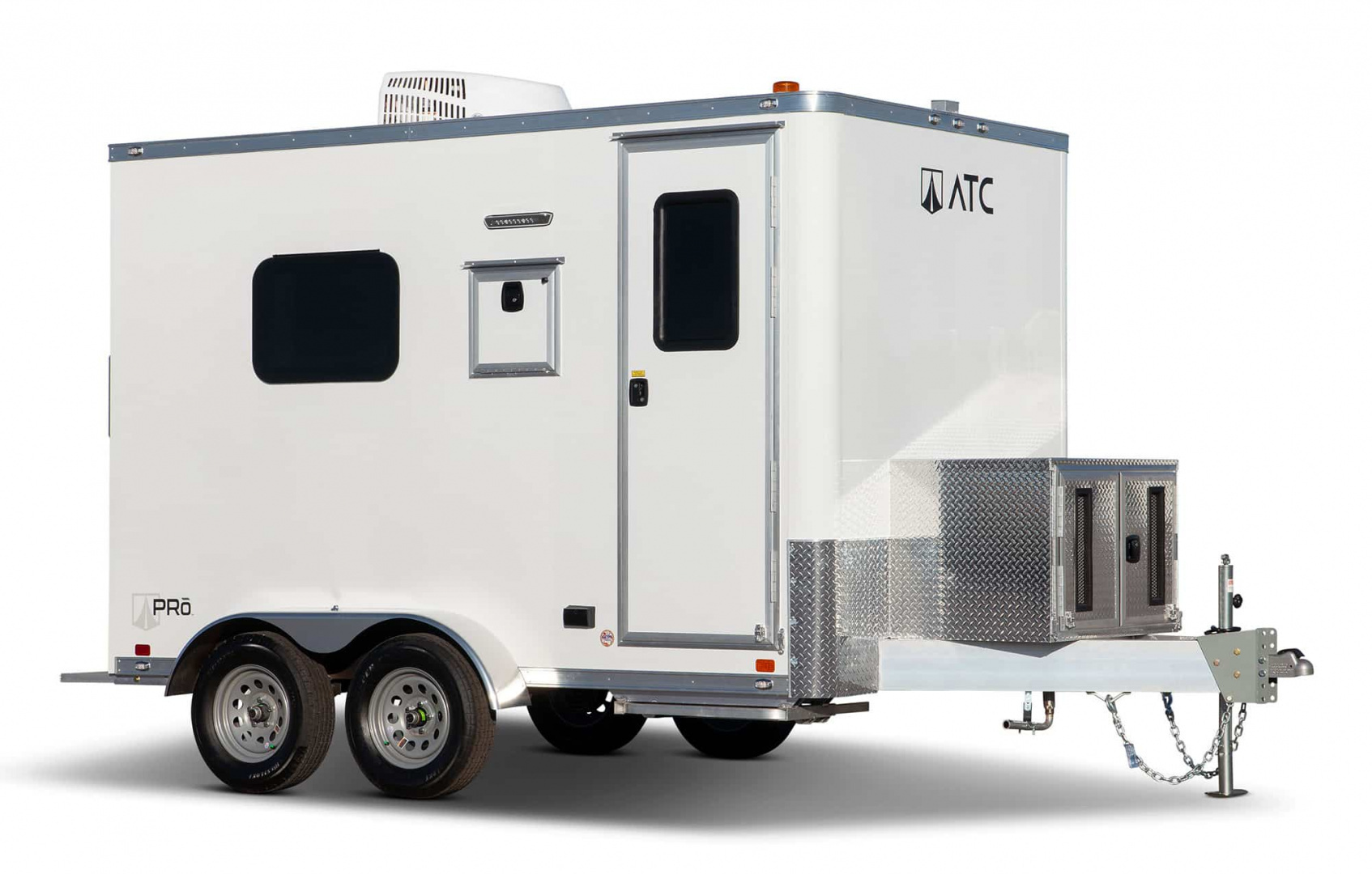 New 2026 ATC 7x12 PR300F Fiber Optic Splicing Aluminum Trailer