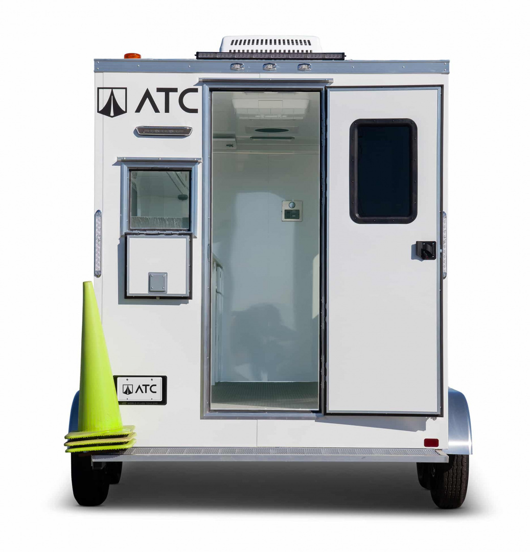 New 2026 ATC 7x12 PR300F Fiber Optic Splicing Aluminum Trailer