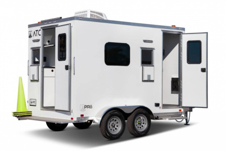 New 2026 ATC 7x12 PR300F Fiber Optic Splicing Aluminum Trailer