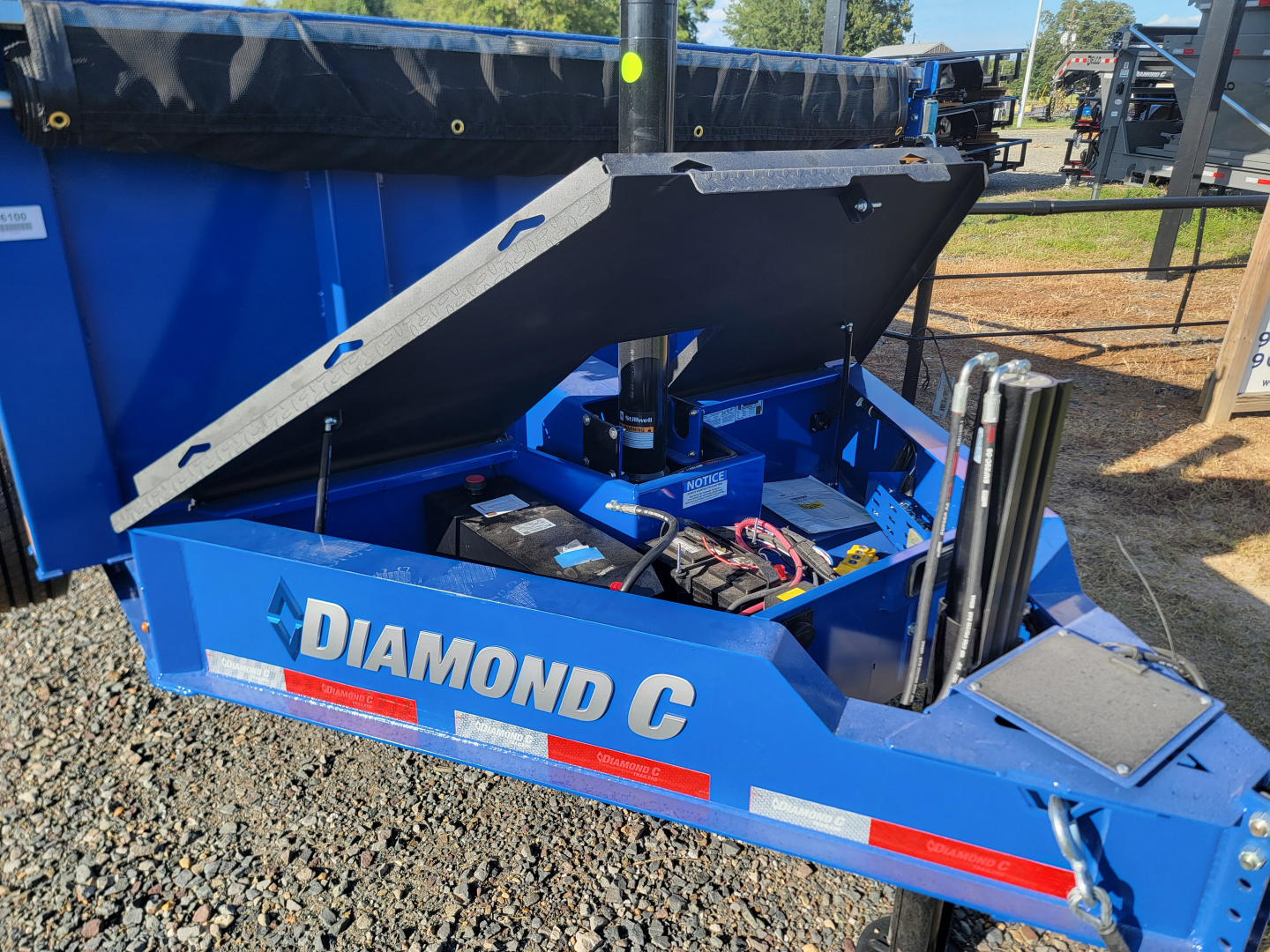 New 2026 Diamond C Trailers LPT207 14' x 82" Pacesetter Edition Dump Trailer