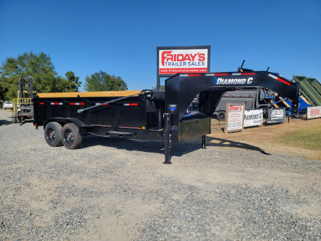 New 2026 Diamond C Trailers LPT210 16'x82  Gooseneck Dump Trailer Pacesetter Edition Dump Trailer
