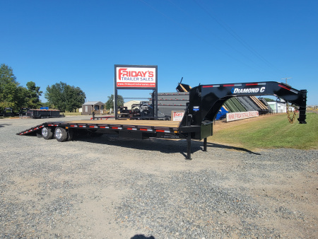New 2026 Diamond C Trailers FMAX216 35' x 102" 40K Hydraulic Dovetail Pacesetter Edition Equipment Trailer