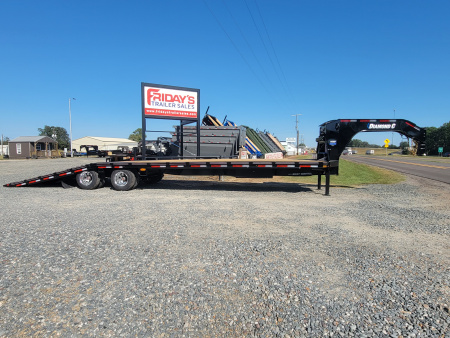 New 2026 Diamond C Trailers FMAX216 35' x 102" 40K Hydraulic Dovetail Pacesetter Edition Equipment Trailer