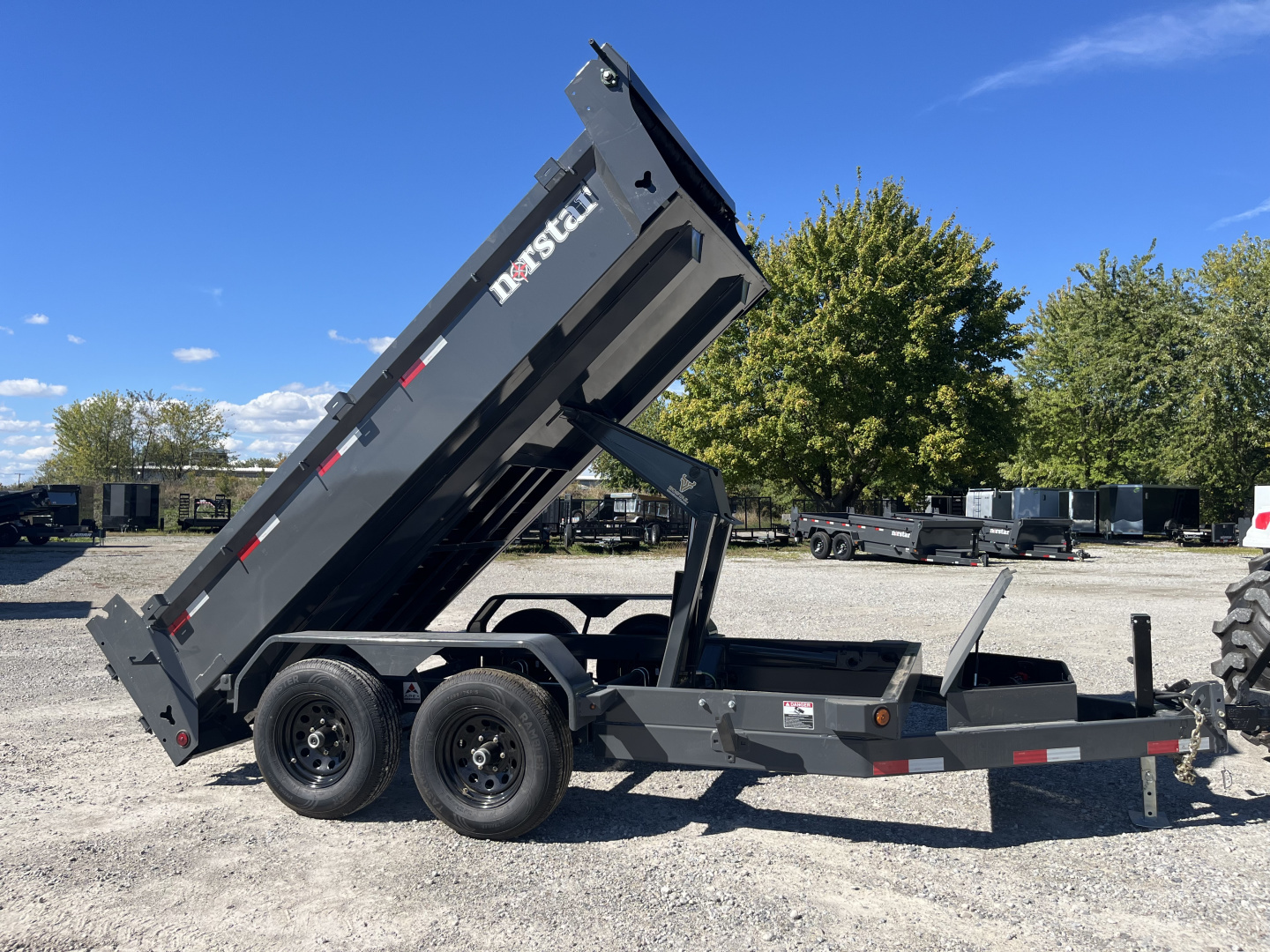New 2026 Norstar 72X12 Dump Trailer 10K GVWR