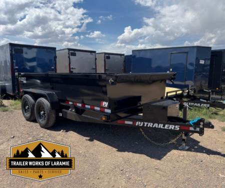 New 2026 PJ D7 DUMP TRAILER 7X14 14K BP