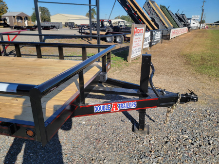 New 2026 Double A 22x83 Equipment Hauler w/ Slide In Ramps Equipment Trailer