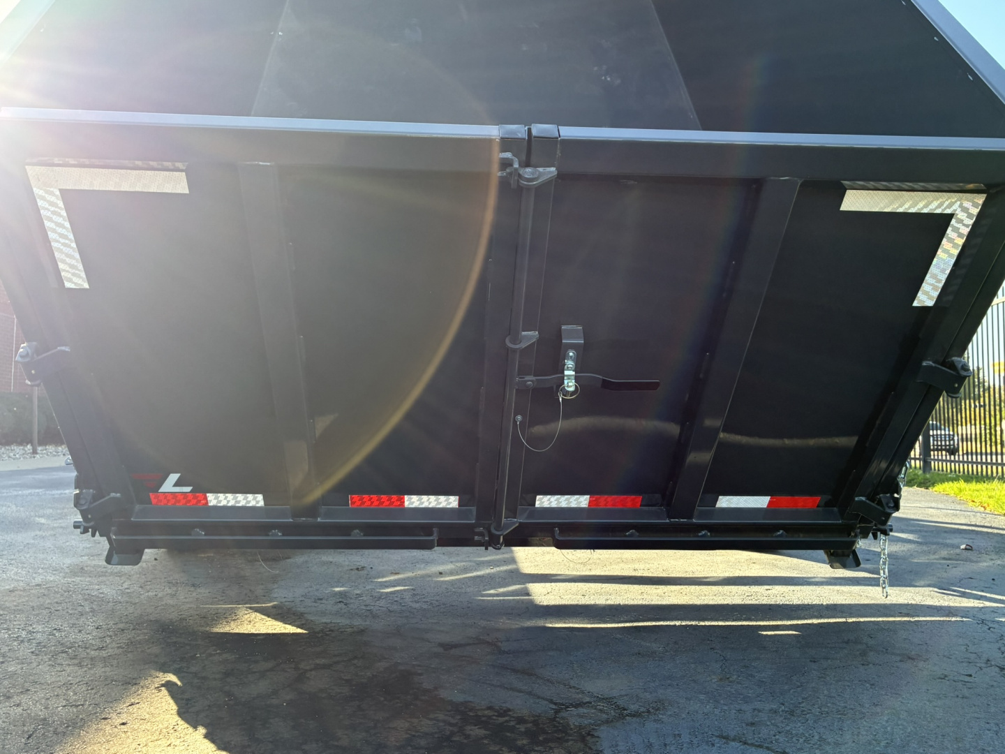 New 2026 Lamar Trailers 83"X14'-14K Gooseneck Telescopic Dump Trailer