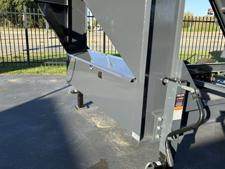 New 2026 Lamar Trailers 83"X14'-14K Gooseneck Telescopic Dump Trailer