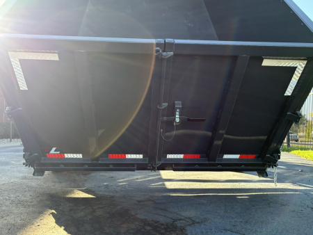 New 2026 Lamar Trailers 83"X14'-14K Gooseneck Telescopic Dump Trailer