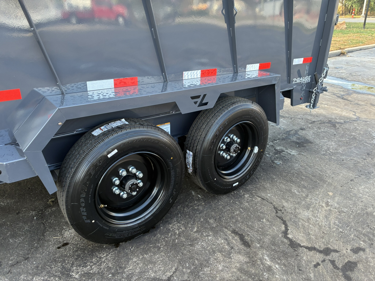 New 2026 Lamar Trailers 83"X14'-14K Telescopic Bumper Pull Dump Trailer