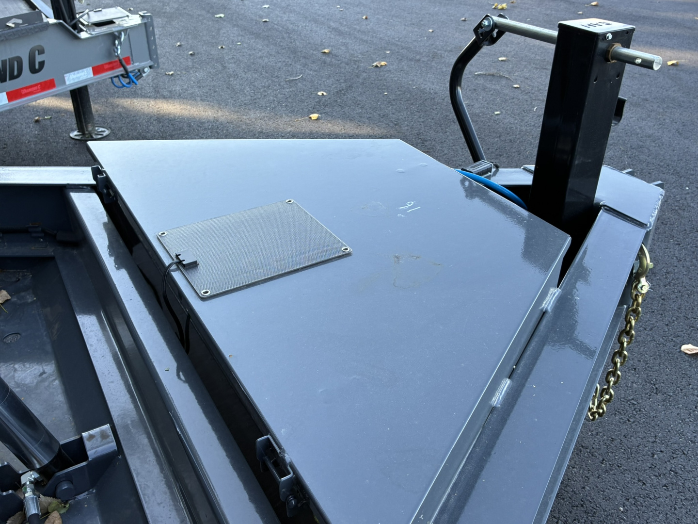 New 2026 Lamar Trailers 83"X16'-14K Bumper Pull Telescopic Dump Trailer