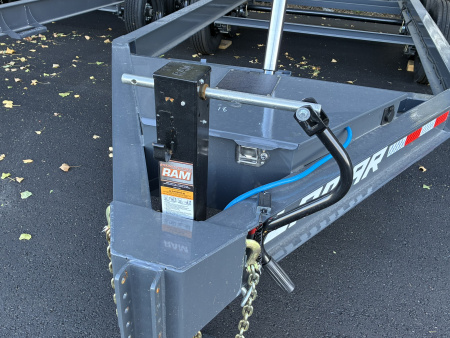 New 2026 Lamar Trailers 83"X16'-14K Bumper Pull Telescopic Dump Trailer