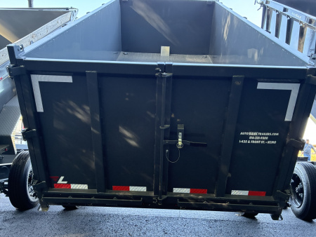 New 2026 Lamar Trailers 83"X16'-14K Bumper Pull Telescopic Dump Trailer