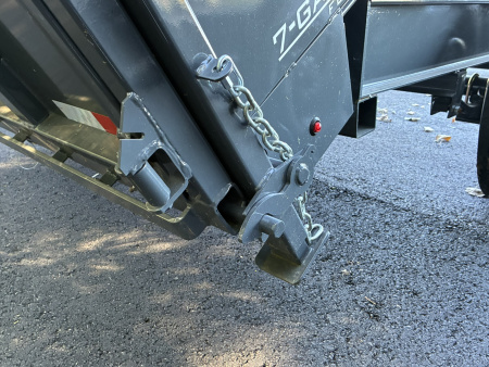 New 2026 Lamar Trailers 83"X16'-14K Bumper Pull Telescopic Dump Trailer