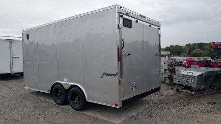 New 2026 Homesteader 8.5x16 Intrepid V-Nose Cargo Trailer w/ Ramp